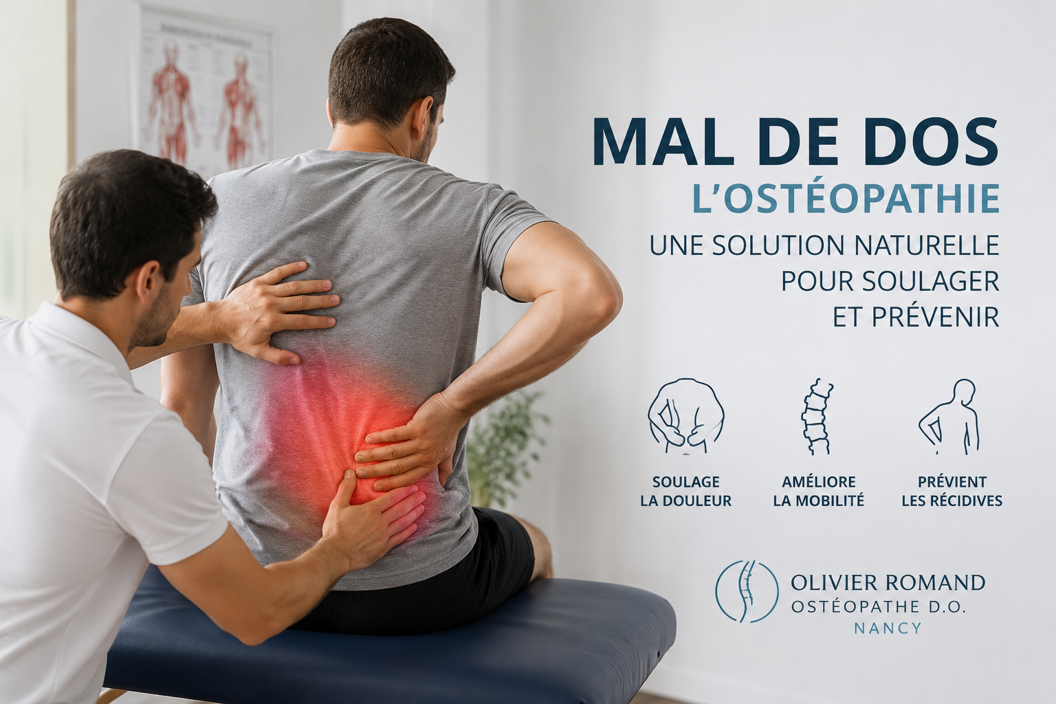 osteopathe, mal de dos, nancy