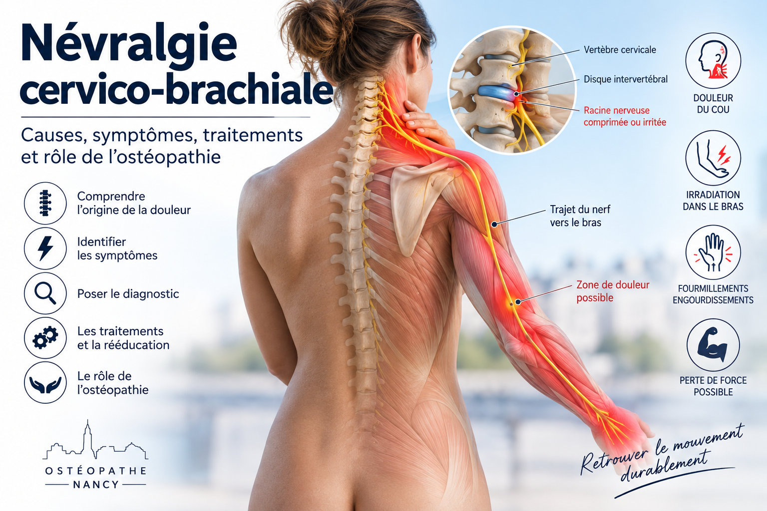 Névralgie cervico-brachiale Nancy