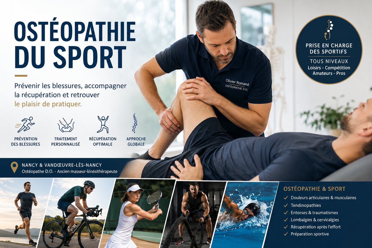 osteopathe sport nancy