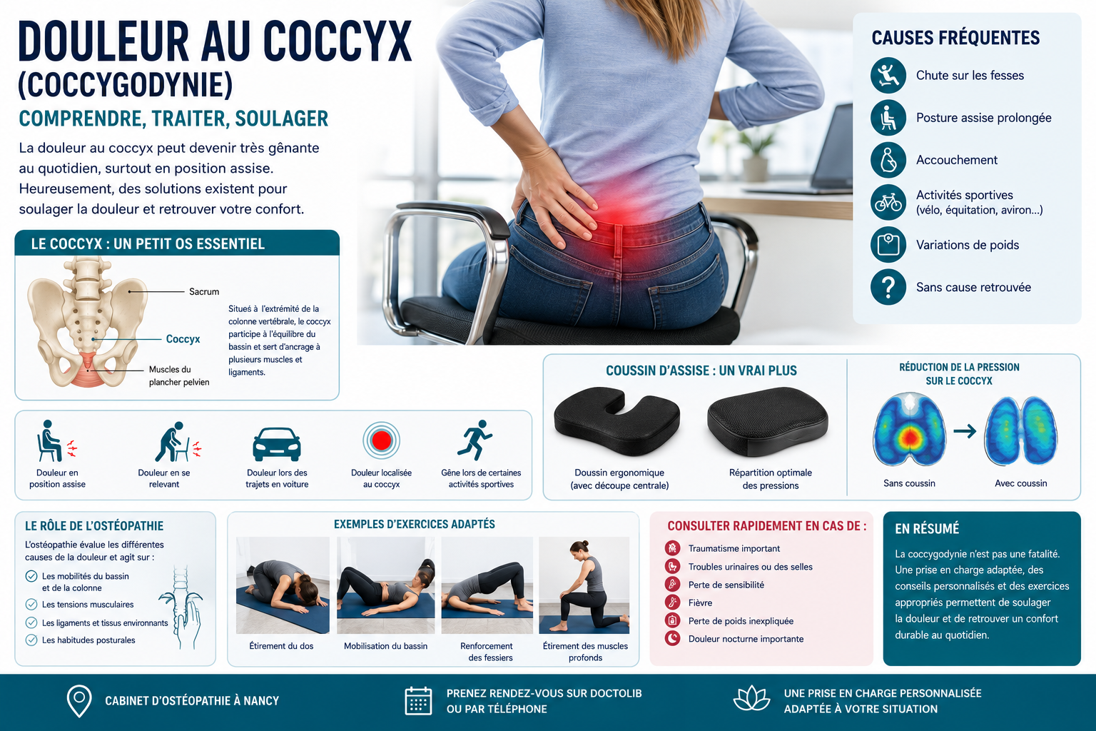 ostéopathe coccyx Nancy